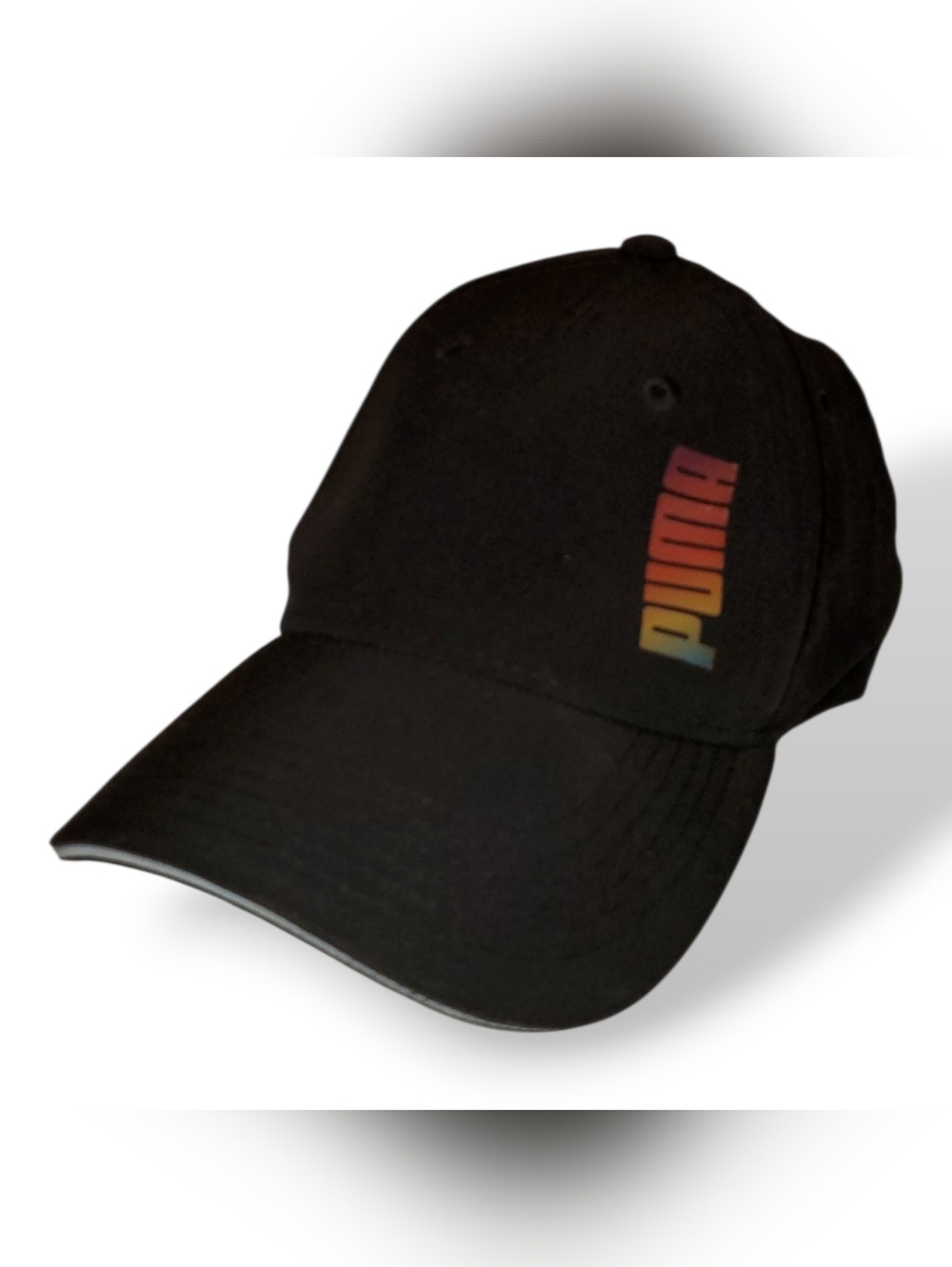 Puma Multicolor Logo Black Hat